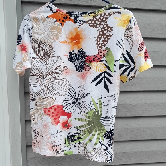 Christopher Banks Womens Small Tropical Blouse - Picture 4 of 4